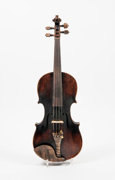 Violin with an apocryphal label printed by...