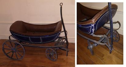 Screw-down, pull-along garden carriage in...