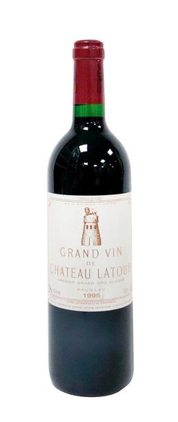 null Château LATOUR 1 bottle, 1995.
Good level.
Small scratch and a few stains on...