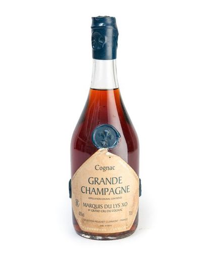 null Cognac GRANDE CHAMPAGNE One bottle, Marquis du Lys XO.
Selection Peuchet - Clermont...
