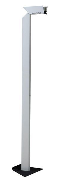 Pollux & Skipper Ed. 
Floor lamp in white lacquered metal.
Height: 187.5 cm.
Attached...