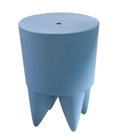 PHILIPPE STARCK (1949) 
Bubu I.
Stool forming a storage box made of moulded blue...
