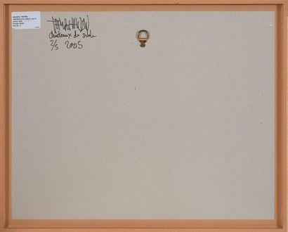 Thyra HILDEN (1972) 
Châteaux de sable, mur et pointe, 2005.
Tirage couleur lambdaprint.
Signé,...