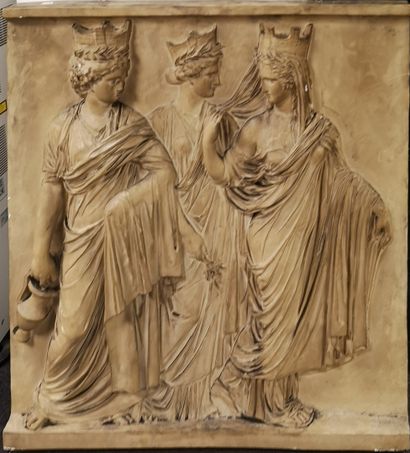 Ateliers de Moulage du Musée du Louvre The Three Tychees (allegories of cities with...