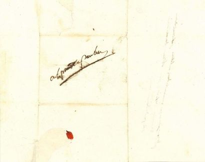 NAPOLÉON Ier (1769-1821) Empereur. 
L.A. (3 lines), [December 14, 1809], to his sister...