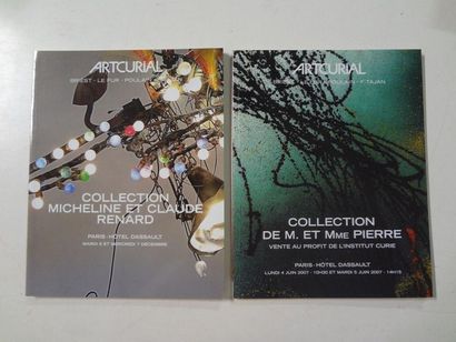 Lot de deux catalogues :
- ARTCURIAL Collection...