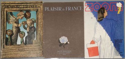 3 magazines :
- Plaisir de France, s.d. (1946...