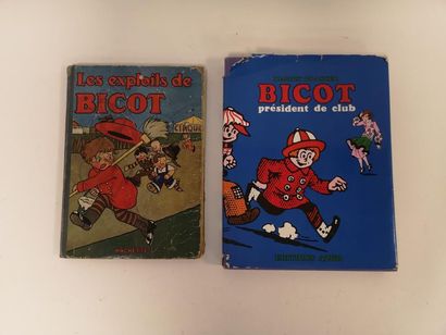 null Martin BRANNER
- Les exploits de Bicot.
Hachette, 1931.
Etat très moyen, feuillets...