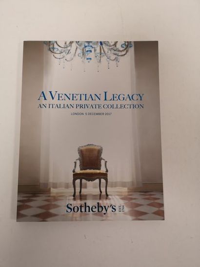 null SOTHEBY'S
A Venetian Legacy, an italian private collection.
London, 5 december...