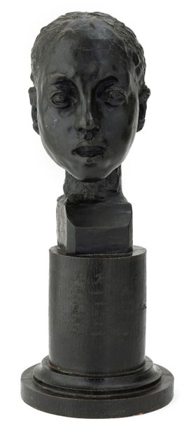 D'après Camille CLAUDEL (1864-1943) Child's head or Study for the Hamadryade
Posthumous...