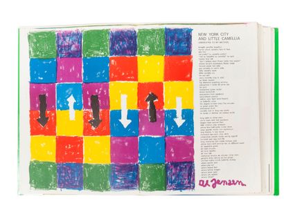 Ting, Walasse 1¢ Life. Bern, Kornfeld, 1964.
In-folio en feuilles, chemise de toile...