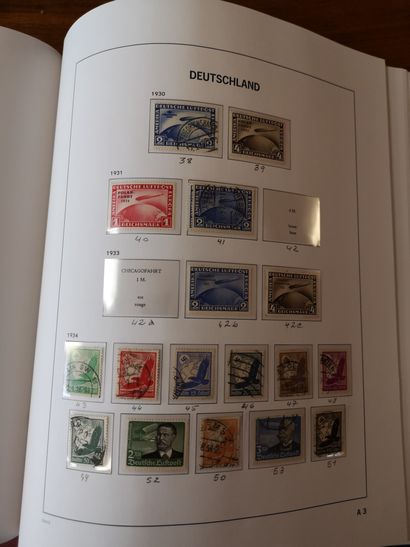ALLEMAGNE, Emissions 1872/1925 
AERIAL POST: Collection of mint and cancelled stamps,...