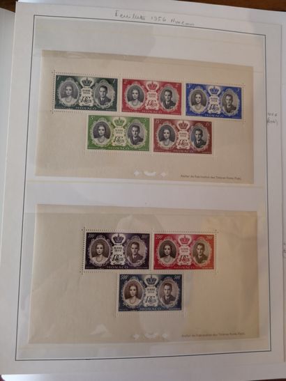 MONACO, Emissions 1885/2011 
Very nice collection of mint and cancelled stamps in...