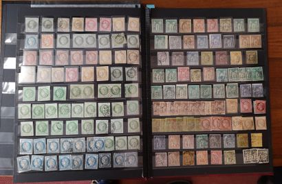 FRANCE et COLONIES GENERALES, Emissions 1900/1960 
Ensemble de timbres principalement...