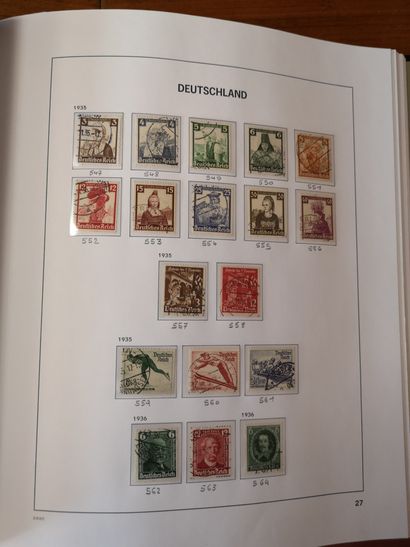 ALLEMAGNE, Emissions 1872/1925 
POSTE POSTE AERIENNE : Collection de timbres neufs...