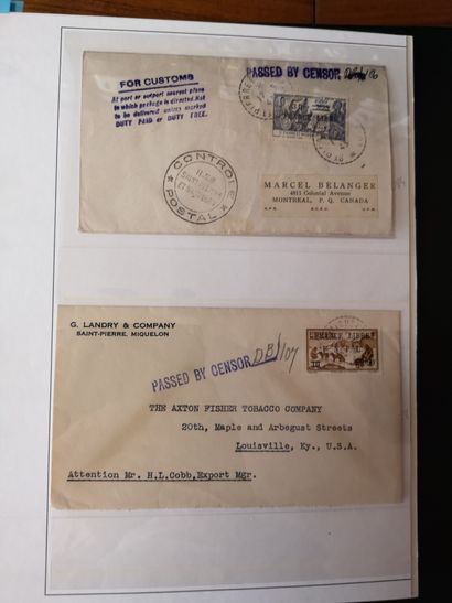 SAINT PIERRE & MIQUELON, Emissions 1885/2015 
Très belle collection de timbres neufs...