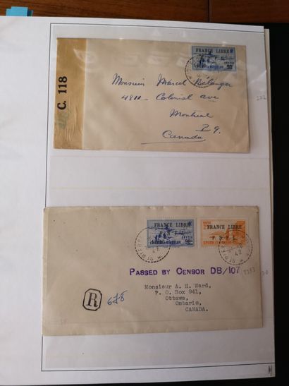 SAINT PIERRE & MIQUELON, Emissions 1885/2015 
Très belle collection de timbres neufs...