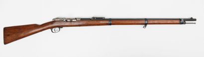 ALLEMAGNE, seconde moitié du XIXème siècle. SPANDAU Arsenal.

Single shot rifle,...