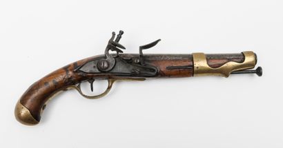 Manufacture [Royale] de Charleville Cavalry flintlock pistol, model 1763/1766.

Signed...