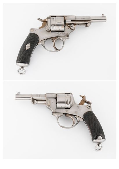 Manufacture Nationale de Saint Etienne Regulation revolver, model 1873. Chamelot...