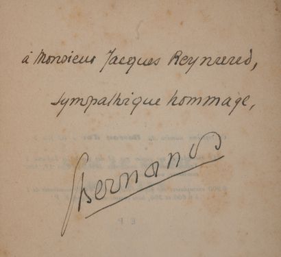 Georges BERNANOS (1888-1948). 
MANUSCRIT autographe signé, [
Noël à la Maison de...