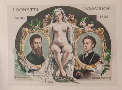 ARETIN 
The lustful sonnets of Aretin. (I sonetti lussuriosi di Pietro Aretino)....