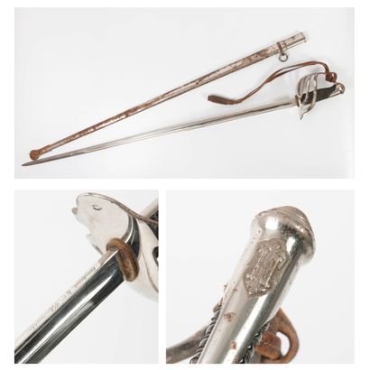 COULAUX & Cie, Klingenthal Cavalry officer's saber, fancy model, late 19th century

Horn...