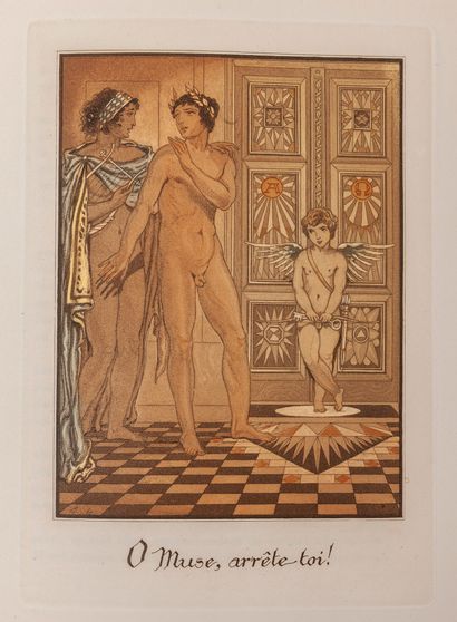 OVIDE - LAMBERT (André). 
P. Ovidii nasonis. L'art d'aimer. Paris, le Livre du Bibliophile,...
