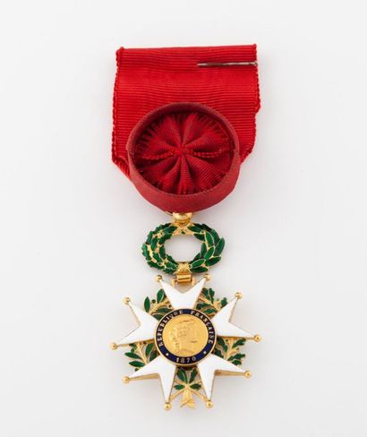 France, Troisième République Ordre nationale de la Légion d'honneur
Etoile d'officier...