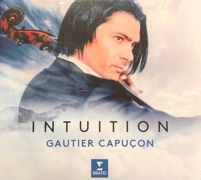 Deux albums de Gauthier Capuçon dédicacés: "Franck, Chopin" et "Intuition" Deux albums...