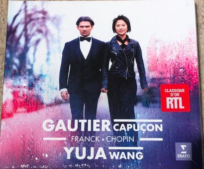 Deux albums de Gauthier Capuçon dédicacés: "Franck, Chopin" et "Intuition" Deux albums...