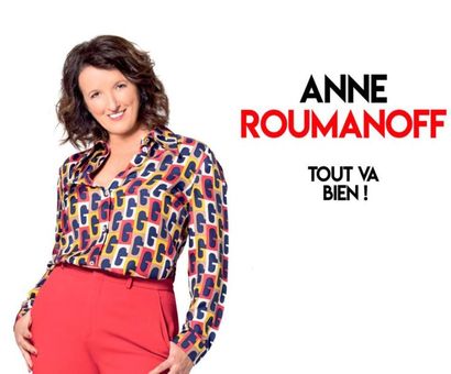 Deux places pour le spectacle d'Anne Roumanoff en tournée avec rencontre dans la loge après le spectacle