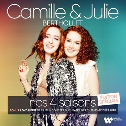 Cours de violon avec Julie et Camille Berthollet One-hour online violin lessons with...