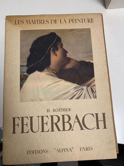 BODMER H., Les maîtres de la peinture. Feuerbach.
Suite de dix impressions.
Editions...
