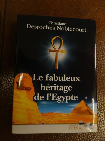 DESROCHES NOBLECOURT Christiane. Le fabuleux héritage de l'Egypte. 
Editions Télémaque,...