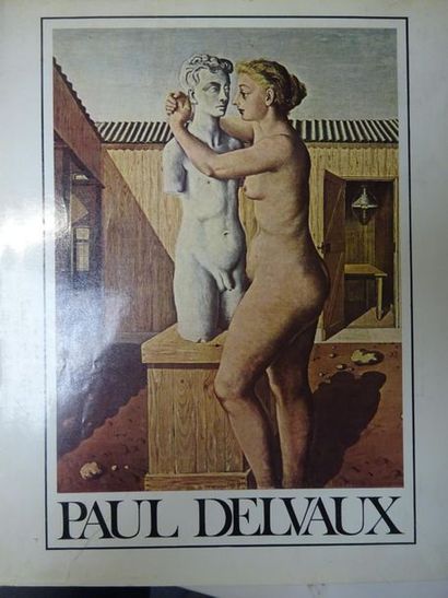 null Paul Delvaux. 
 Editions Filipacchi, Paris, 1972.
A bound folio volume. 
State...