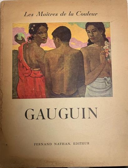COGNAT Raymond, Les maîtres de la couleur. Gauguin. 
Editions Fernand Nathan éditeur,...