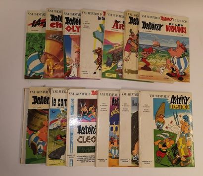 GOSCINY et UDERZO An Asterix adventure (x 13):
- Asterix the Gaul. 1961.
- The Golden...