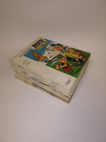GOSCINY et UDERZO An Asterix adventure (x 13):
- Asterix the Gaul. 1961.
- The Golden...