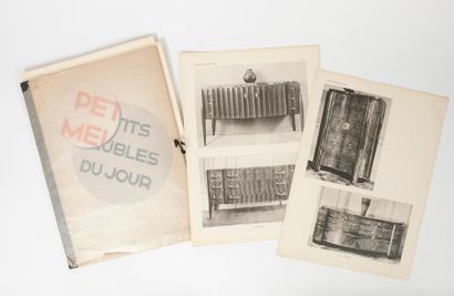 null Petits Meubles du Jour.
30 planches infolio dans un portfolio.
Editions Charles...