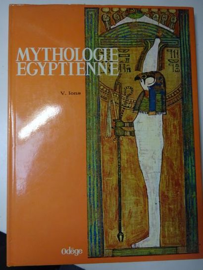 VERONICA IONS Egyptian Mythology. 
ODEGE Paris, 1968? 
An in-4 bound volume. 
State...