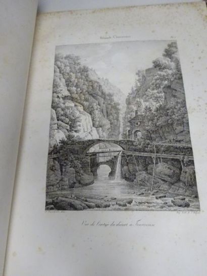 Ct BOURGEOIS Voyage pittoresque à la Grande Chartreuse.
Paris, Delpech
1 vol. grand...