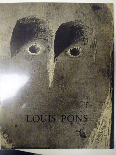 null Louis Pons : reliefs, objets et assemblages. 
catalogue de l'exposition du 12...