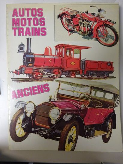 null Autos, motos, trains anciens. 
Un volume in-4. 
Etat d'usage. Non collationné....