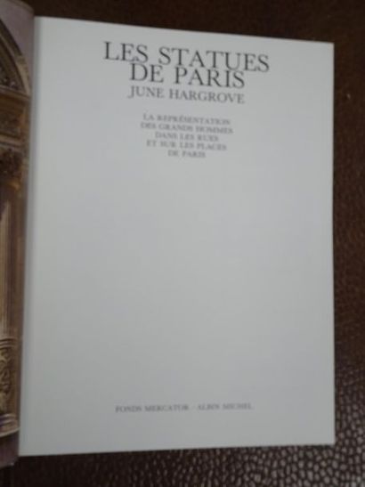 HARGROVE June, Les statues de Paris. 
Editions Albin Michel, Paris, 1989. 
1 vol....