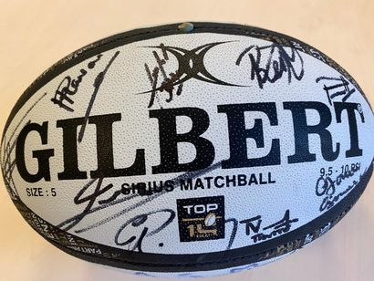 Ballon Boxing Day dédicacé ASM Autographed Official Match Ball ASM