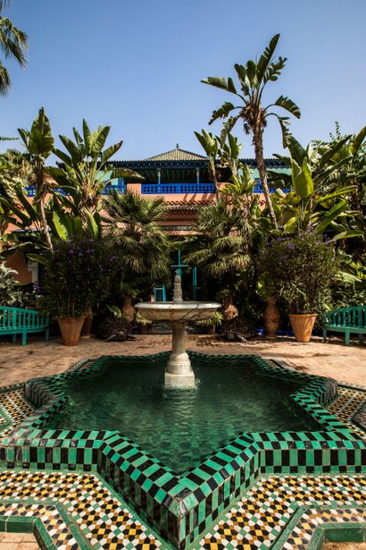 Fondation Jardin Majorelle 
Parcours Yves Saint Laurent Marrakech
Une découverte...