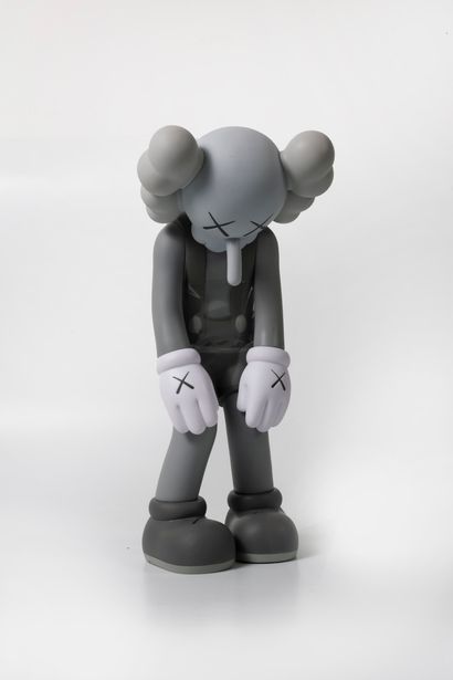 KAWS (1974) Small Lie (Grey), 2017.

Painted vinyl, object sculpture with signature,...