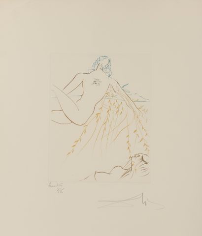 Salvador DALI (1904-1989) Le paradis terrestre, 1974.

[Michler et Löpsinger 705...