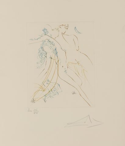 Salvador DALI (1904-1989) Le paradis terrestre, 1974.

[Michler et Löpsinger 705...